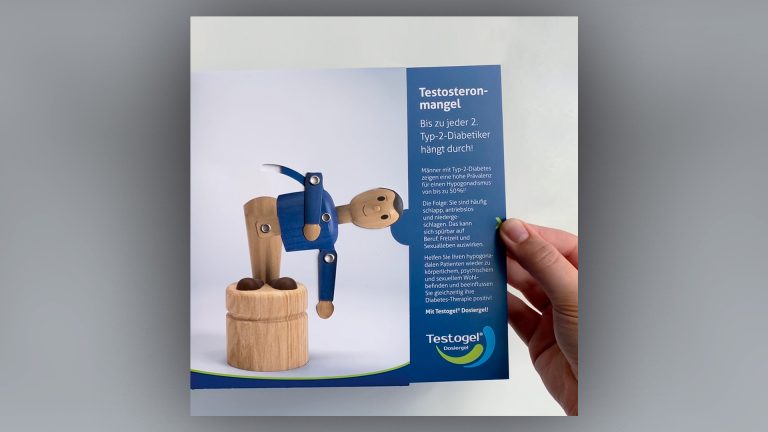Schmittgall HEALTH erfindet das erste Pop-Down Mailing zum Testosteronmangel