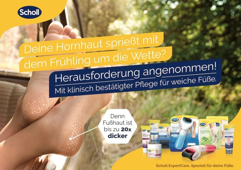 Challenge accepted: Scholls Aufruf für gesunde und schöne Füße