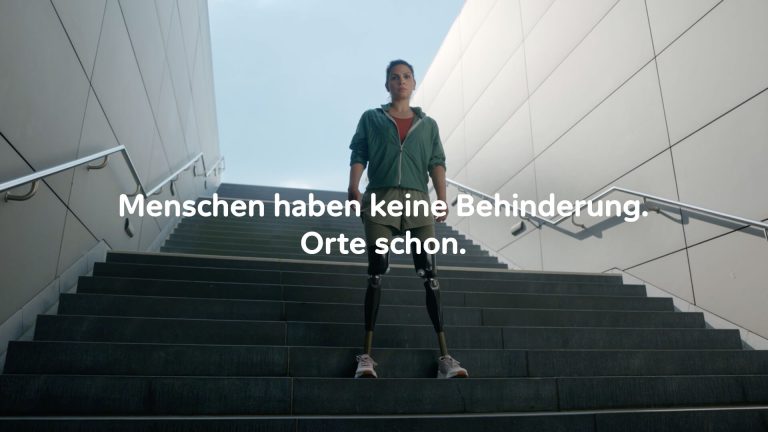 Aktion Mensch fordert mehr #OrtefürAlle.