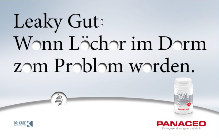 Schmittgall HEALTH für DR. KADE Health Care: Schluss mit Löchern im Darm