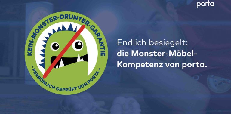 Jung von Matt SPREE und porta gehen auf Monsterjagd.