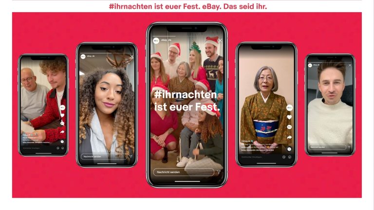 eBay und Jung von Matt SPREE feiern ein buntes Fest auf Social Media.