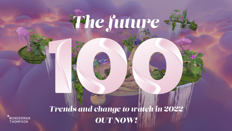 WUNDERMAN THOMPSON PROGNOSTIZIERT 100 TRENDS FÜR DAS JAHR 2022