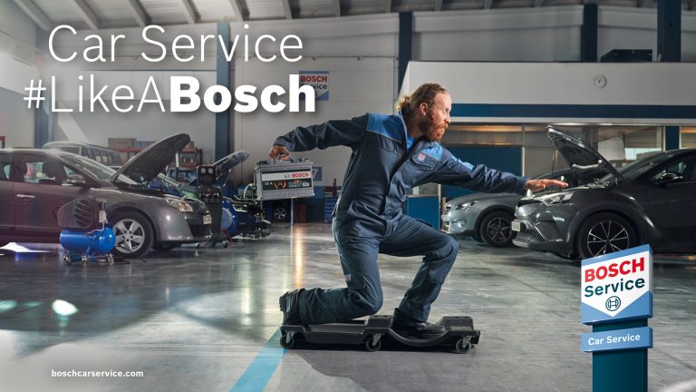 Bosch Car Service tuned seine Marke #LikeABosch mit der Hilfe von JvM.