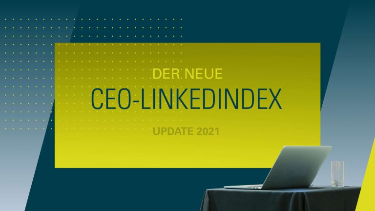 CEO LinkedIndex 2021 von Palmer Hargreaves