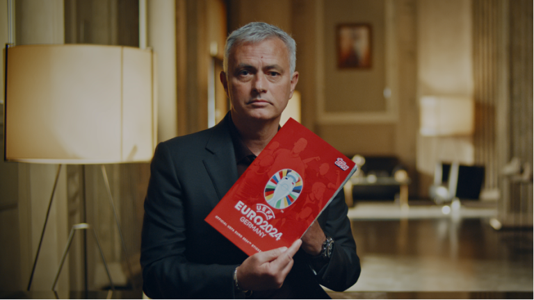 Special Selection: Topps und JvM SPORTS machen Mourinho zum Sticker-Manager der UEFA Euro 2024™