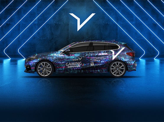 Achtung! Alive entwickelt Launchkampagne für SHARE NOW – zum Einstieg ins Gaming mit weltweit erstem Statusmatch für Gamer