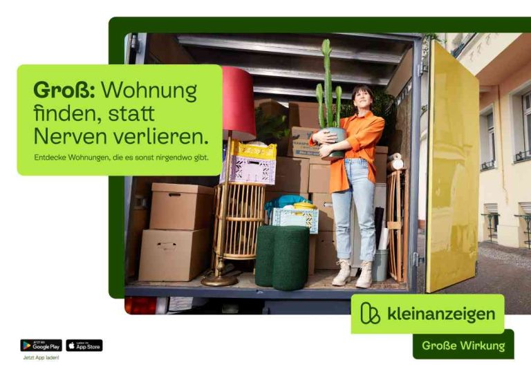 Kleinanzeigen und The Goodwins starten neue Kampagne für Immobilienkategorie