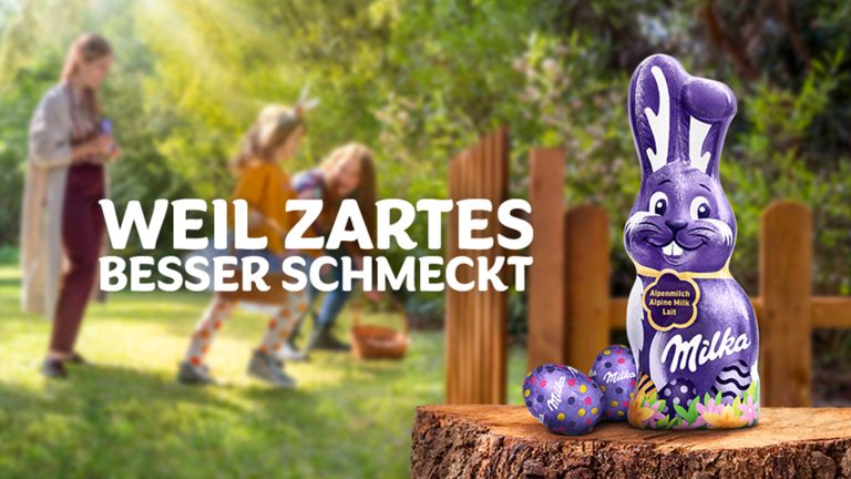 Ogilvy ruft in Osterkampagne für Milka zu zarten Momenten mit der Familie auf