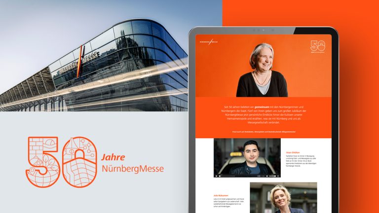 NürnbergMesse: Achtung! startet Jubiläumskampagne Messe.Stadt.Nürnberg.