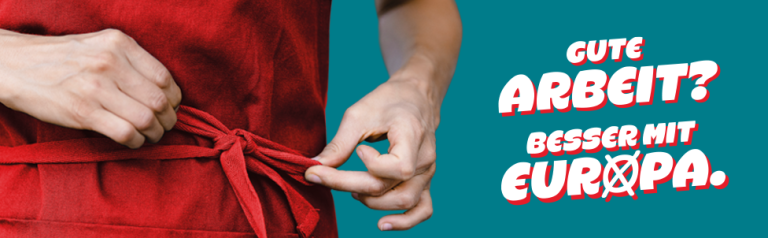 WE DO entwirft Kampagne zur Europawahl für den DGB