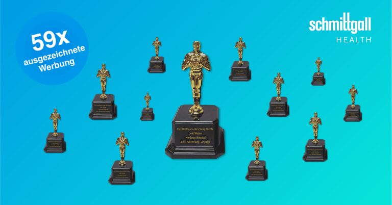 Schmittgall HEALTH erfolgreichste DACH-Agentur bei den 41. Healthcare ADAWARDS