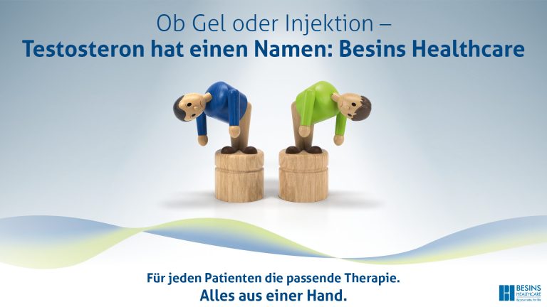 Schmittgall HEALTH präsentiert die neue Launch-Kampagne für Testosteron Besins®