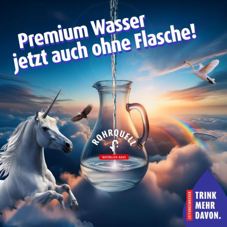 Leitungswasser als Premium-Marke: The Goodwins erfinden „Rohrquell“