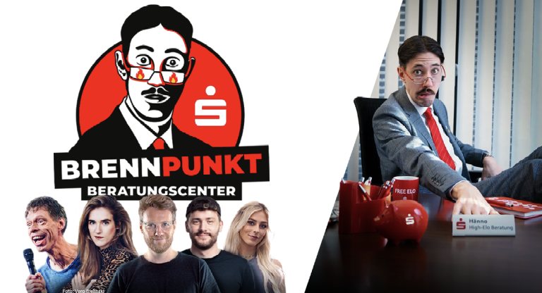 Sparkasse, Jung von Matt SPORTS und INSTINCT3 holen kultige Improvisations-Comedyshow aus den 2000er Jahren in den Twitch-Livestream