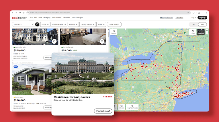 UnReal Estates: Wien und JvM bieten ikonischsten Residenzen auf Immobilienplattform an.