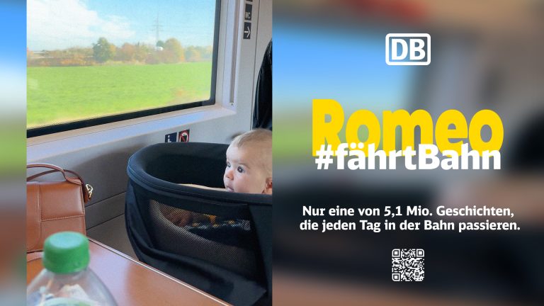 Neuer Image-Auftritt für die Deutsche Bahn unter dem Motto #fährtBahn