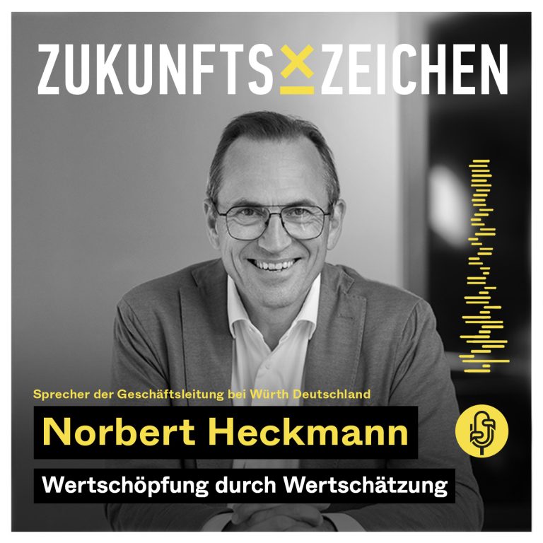 Wertschöpfung durch Wertschätzung // Mit Norbert Heckmann – Sprecher der GL bei Würth Deutschland // ZZPODCAST #40