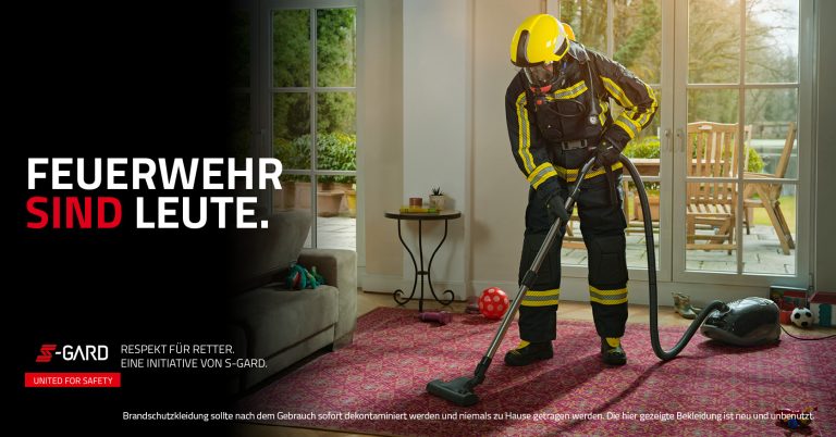 S-GARD und Ogilvy nehmen Feuerwehrleute in Schutz.