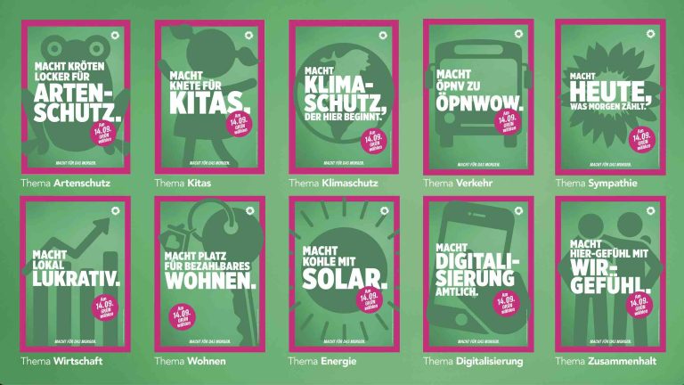 „Macht für das Morgen“ JvM entwickelt Kommunalwahlkampagne für BÜNDNIS 90/DIE GRÜNEN NRW