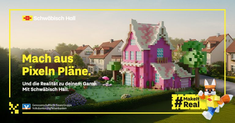 Aus Pixeln werden Pläne: Ogilvy startet Gaming-Kampagne für Schwäbisch Hall