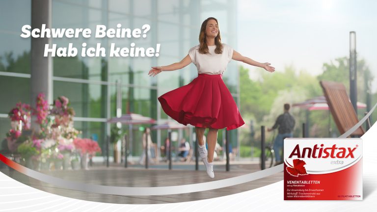 Schmittgall HEALTH: Aufmerksamkeitsstarke Kampagne für Antistax®