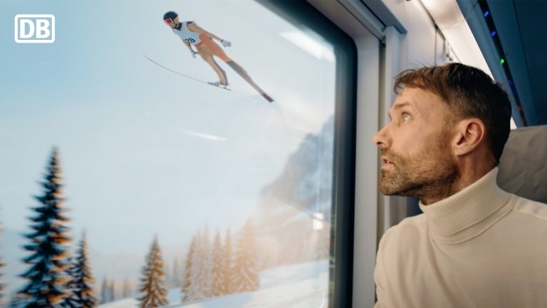 Die Deutsche Bahn und Ogilvy lassen Olympioniken und Bahnfahrer:innen den Traum vom Gold träumen.
