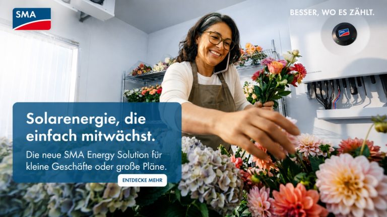 The Goodwins launcht für SMA Solar Technology die Kampagne zur neuen Energy Solution