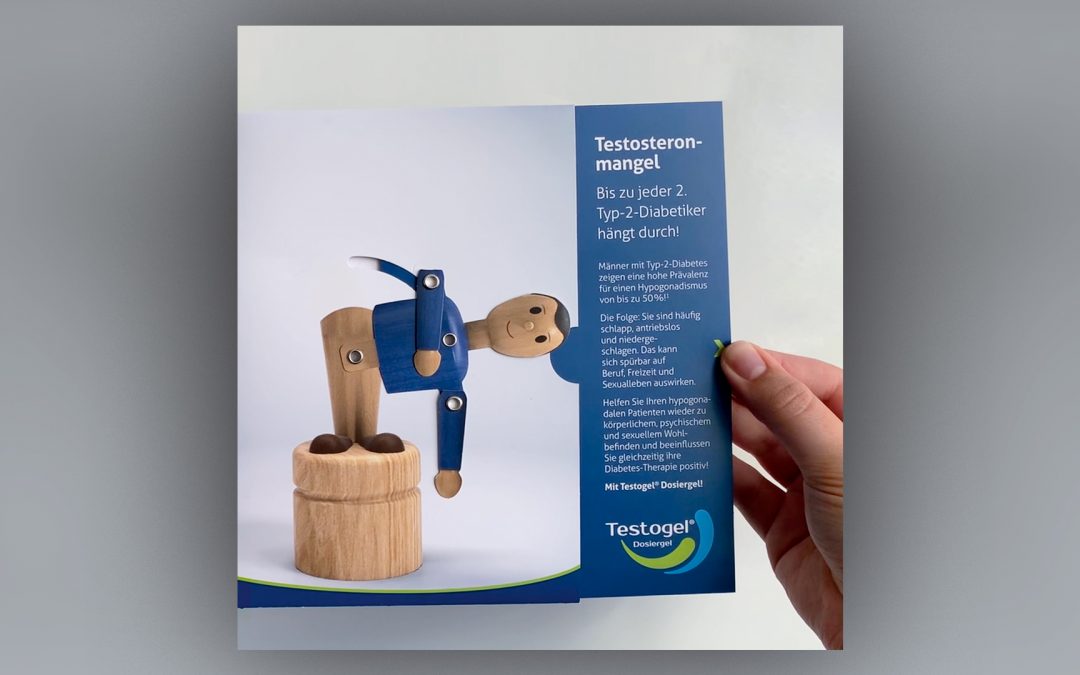 Schmittgall HEALTH erfindet das erste Pop-Down Mailing zum Testosteronmangel