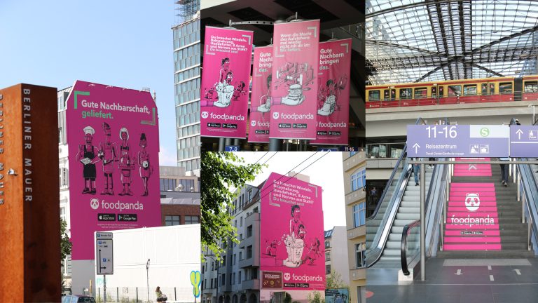 „Gute Nachbarschaft, geliefert“: Das verspricht die Markenlaunch-Kampagne von foodpanda Deutschland und INGO Hamburg