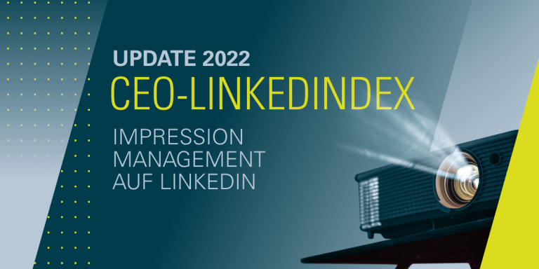 CEO-LinkedIndex 2022 von Palmer Hargreaves