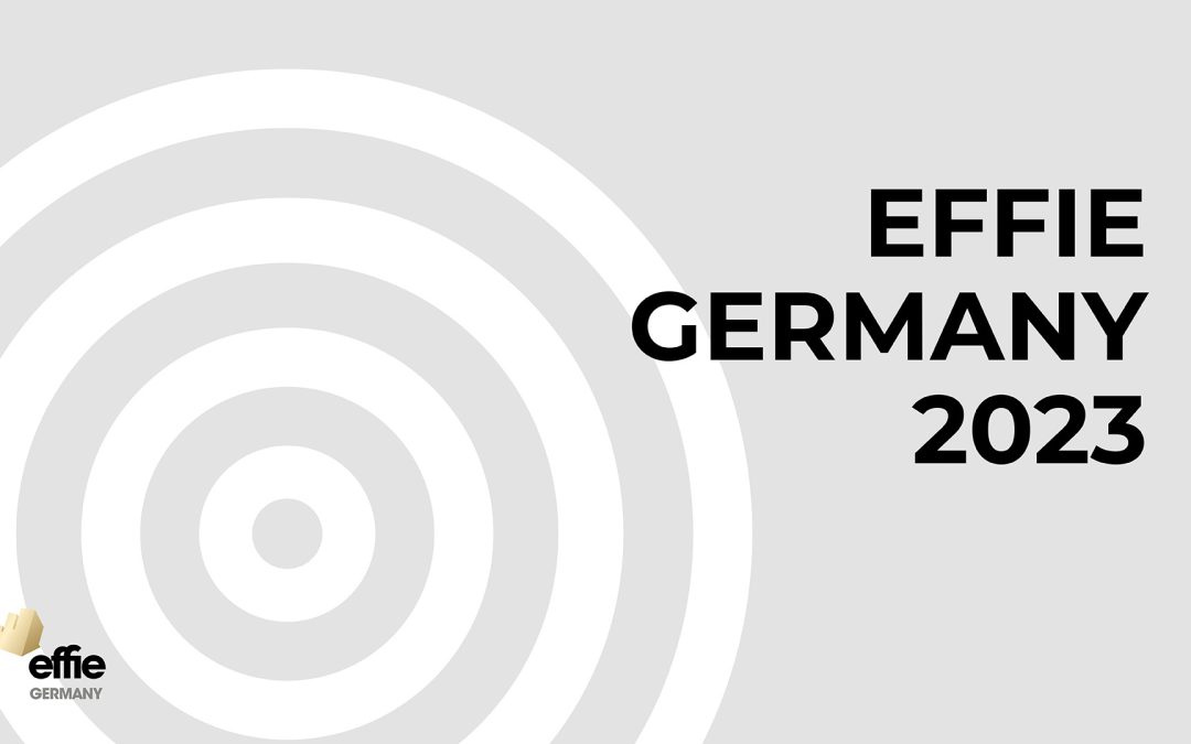Wettbewerbsstart beim Effie Germany 2023