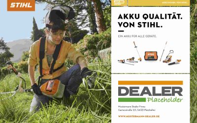 The Goodwins entwickelt neue globale Akku–Frühlings-Kampagne für STIHL