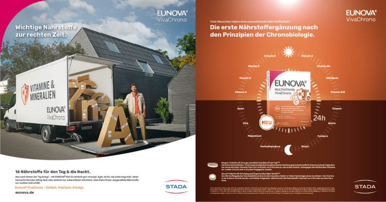 Schmittgall HEALTH lanciert innovative crossmediale Kampagne für EUNOVA® VivaChrono®