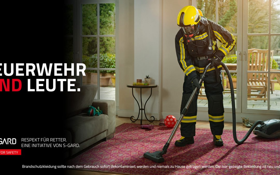S-GARD und Ogilvy nehmen Feuerwehrleute in Schutz.