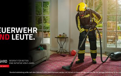 S-GARD und Ogilvy nehmen Feuerwehrleute in Schutz.