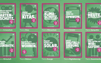 „Macht für das Morgen“ JvM entwickelt Kommunalwahlkampagne für BÜNDNIS 90/DIE GRÜNEN NRW