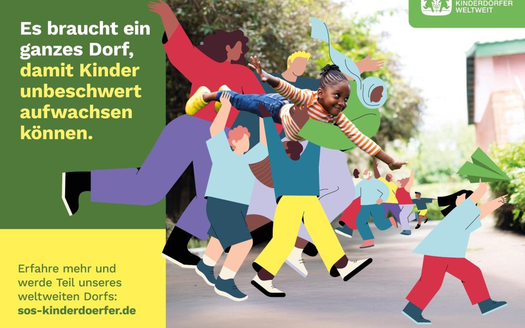SOS-Kinderdörfer weltweit und The Goodwins starten „Ein ganzes Dorf“