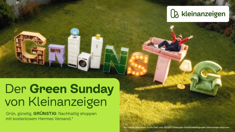 Kleinanzeigen und The Goodwins launchen die „Green Sunday“-Kampagne 2025